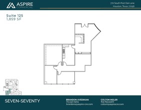 770 S Post Oak Ln, Houston, TX for lease Floor Plan- Image 1 of 1