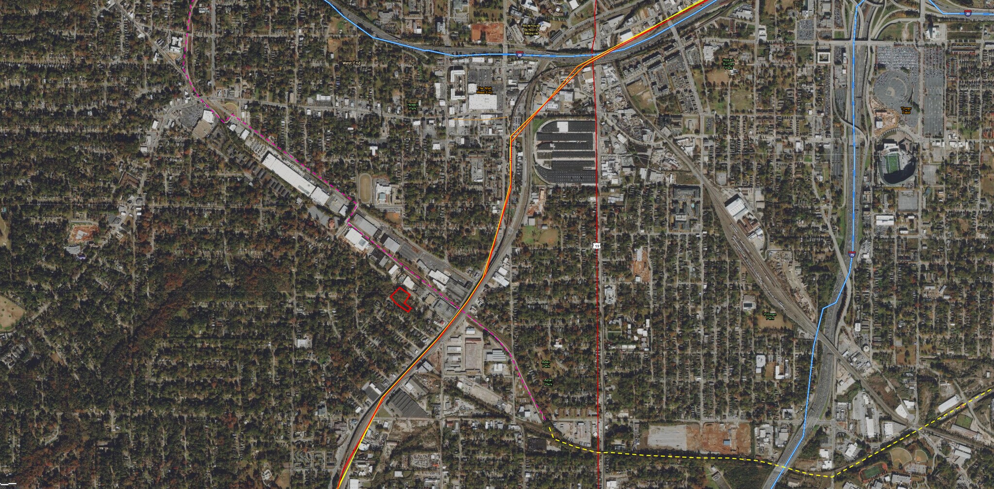 Donnelly Ave, Atlanta, GA for sale Aerial- Image 1 of 1