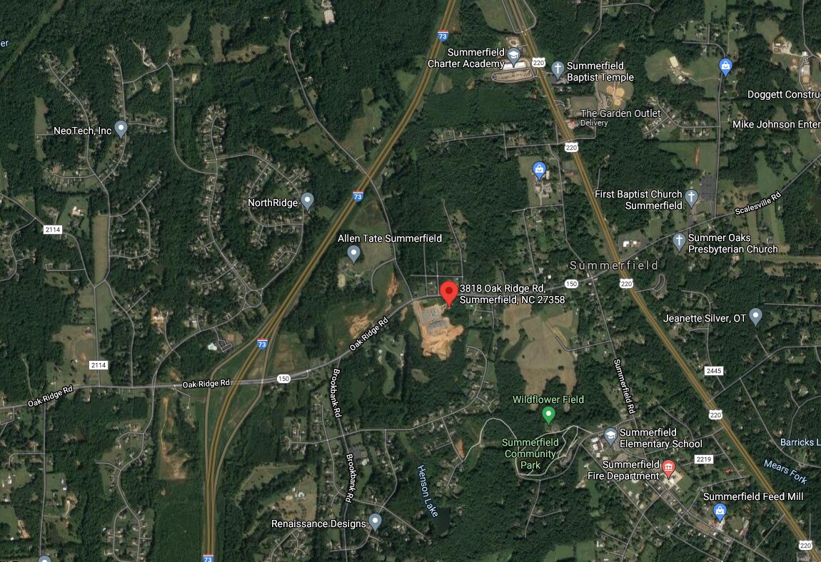 3818-3820 Oak Ridge Rd, Summerfield, NC for sale Primary Photo- Image 1 of 7