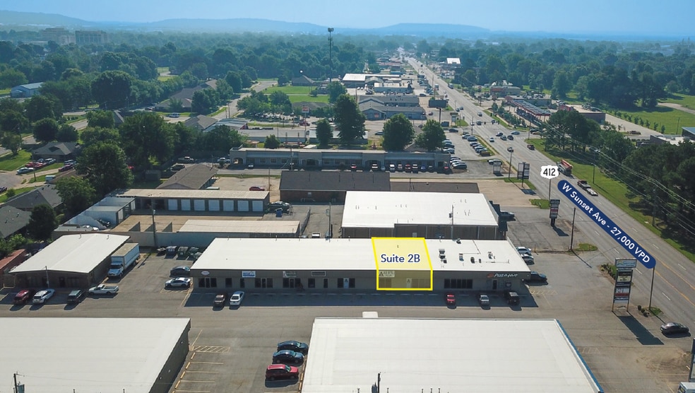 1772-1840 W Sunset Ave, Springdale, AR for lease - Building Photo - Image 1 of 6