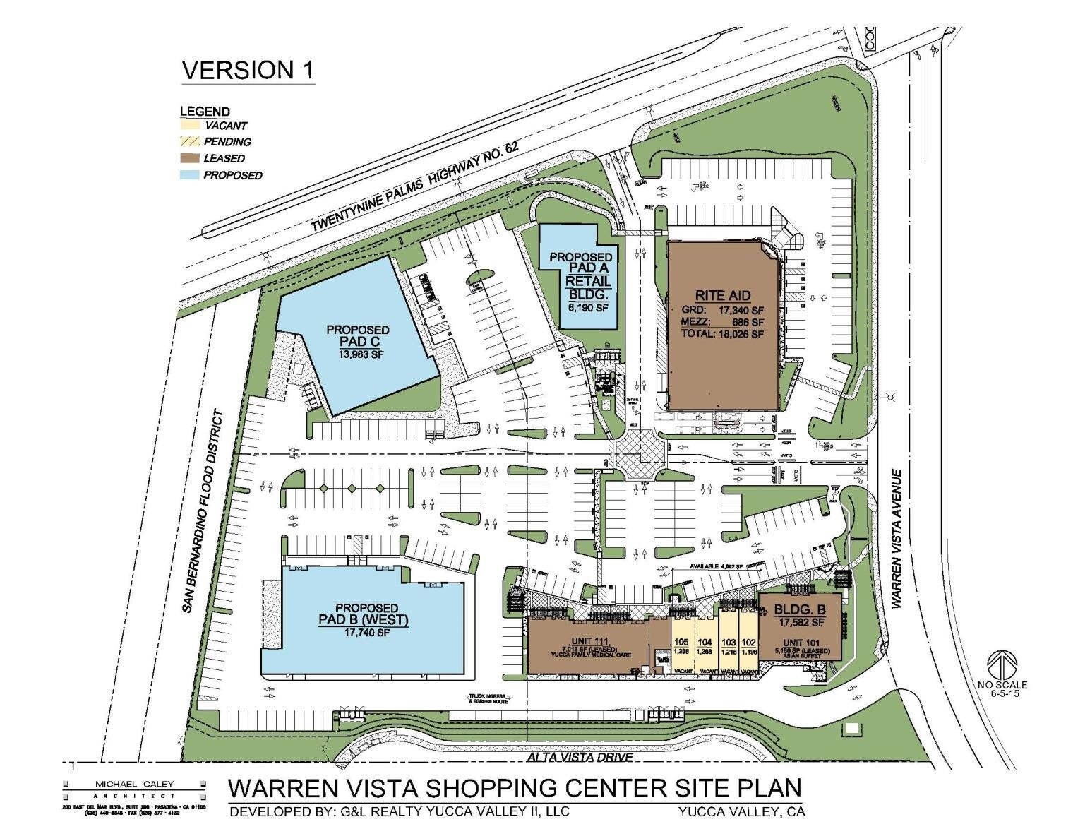 57675 Twentynine Palms Hwy, Yucca Valley, CA 92284 Rite Aid Center