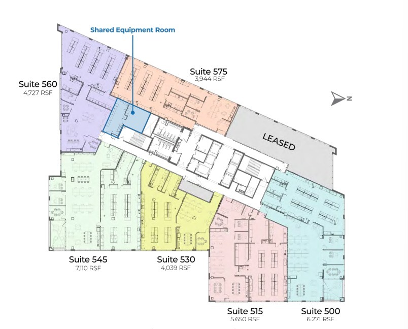 400 N Aberdeen St, Chicago, IL for lease Floor Plan- Image 1 of 2