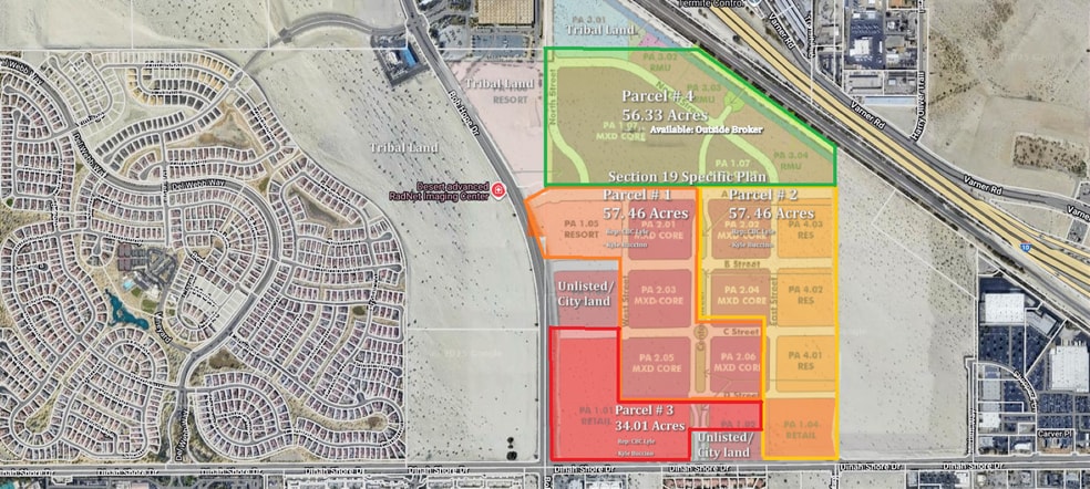 Desert Rose portfolio of 4 properties for sale on LoopNet.com - Site Plan - Image 2 of 14