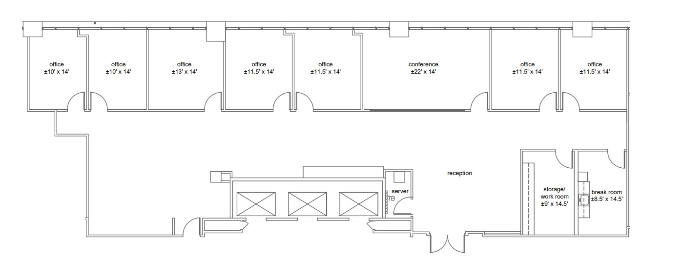 404 Camino del Rio S, San Diego, CA for lease Floor Plan- Image 1 of 1