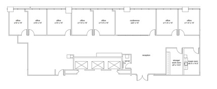 404 Camino del Rio S, San Diego, CA for lease Floor Plan- Image 1 of 1