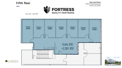 9990 Fairfax Blvd, Fairfax, VA for lease Floor Plan- Image 1 of 1