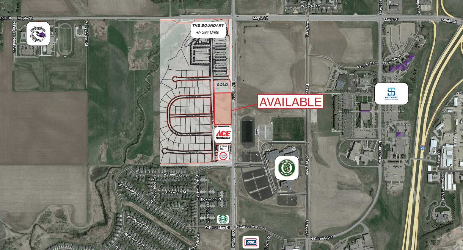 1901 Marion, Sioux Falls, SD 57107 Jefferson Land