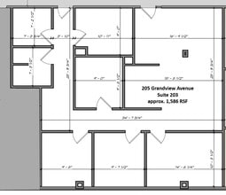 205 Grandview Ave, Camp Hill, PA for lease Floor Plan- Image 1 of 1