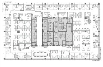 605 Third Ave, New York, NY for lease Floor Plan- Image 1 of 1