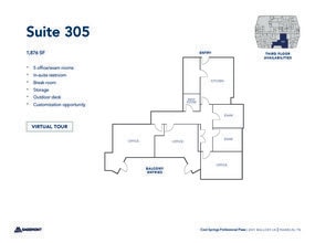 2001 Mallory Ln, Franklin, TN for lease Floor Plan- Image 1 of 1