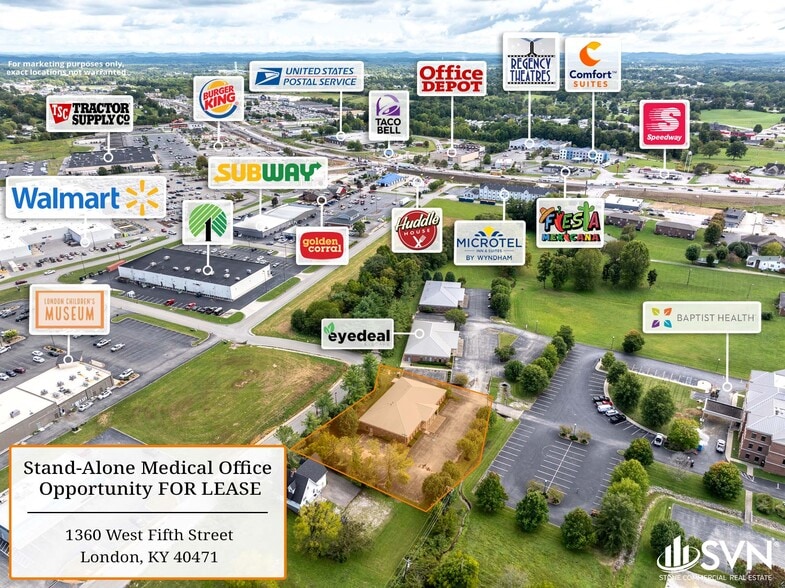 1360 W 5th St, London, KY for lease - Building Photo - Image 1 of 29