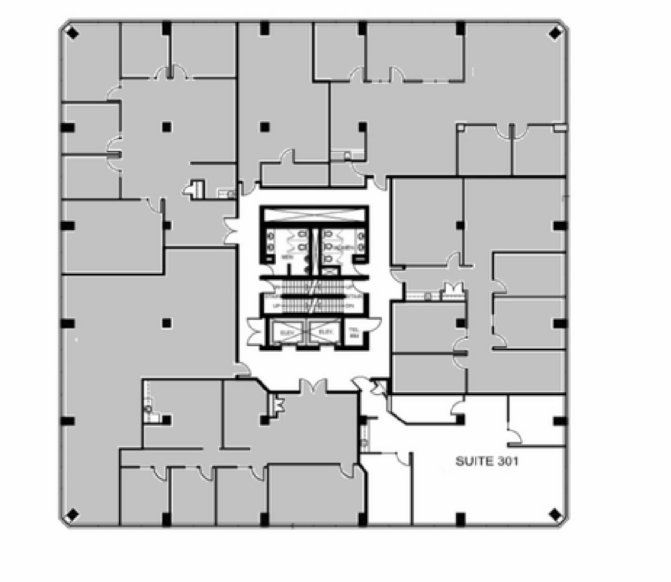 6299 Airport Rd, Mississauga, ON for lease Floor Plan- Image 1 of 1