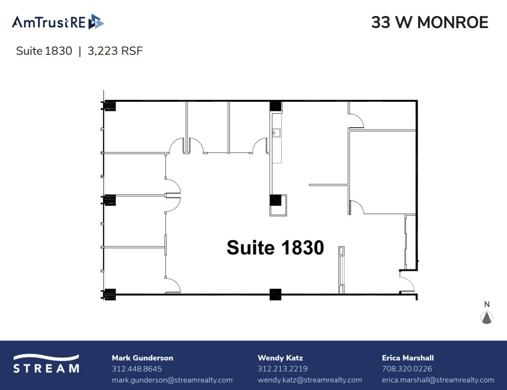 33 W Monroe St, Chicago, IL for lease Floor Plan- Image 1 of 1