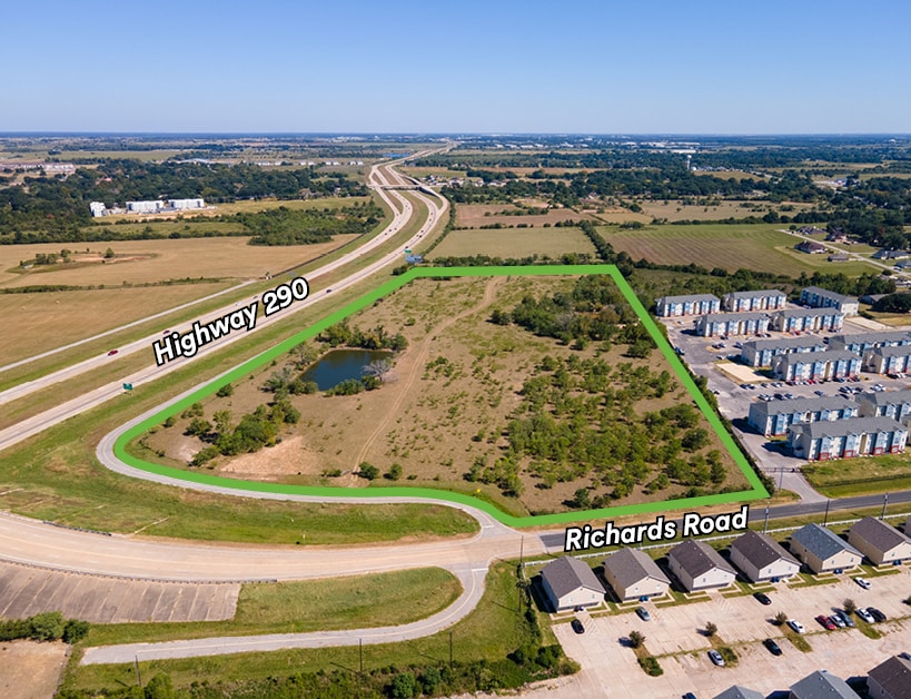 Highway 290 & Richards Road, Hempstead, TX 77445 21 AC at the SEC of