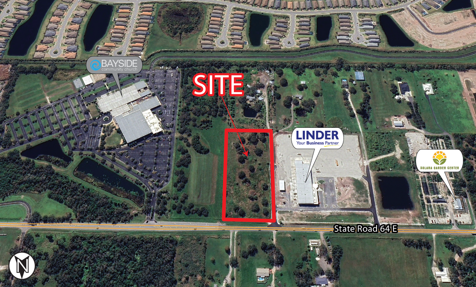 15450 FL 64 Bradenton FL 34212 5 Acres Of Development Land For Sale