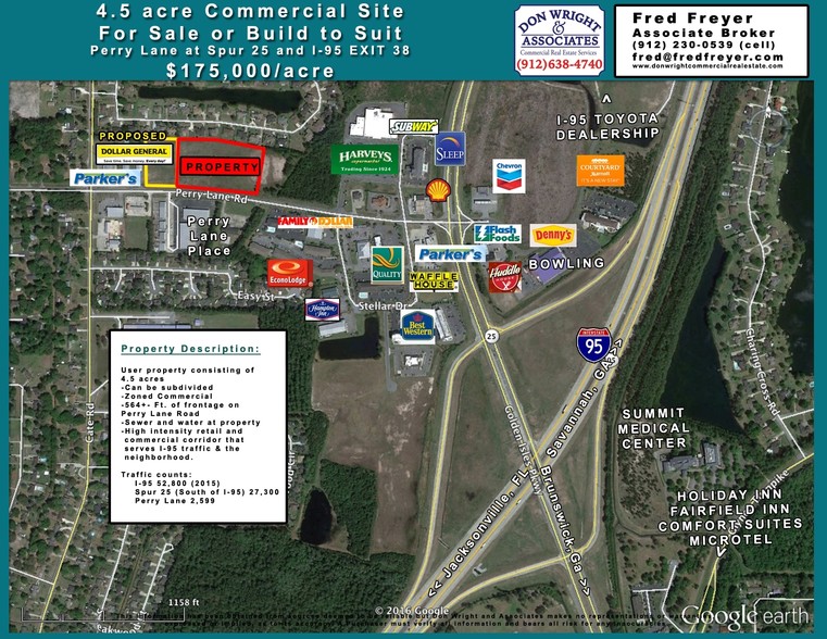 2135 Perry Lane Rd, Brunswick, GA for sale - Building Photo - Image 1 of 1