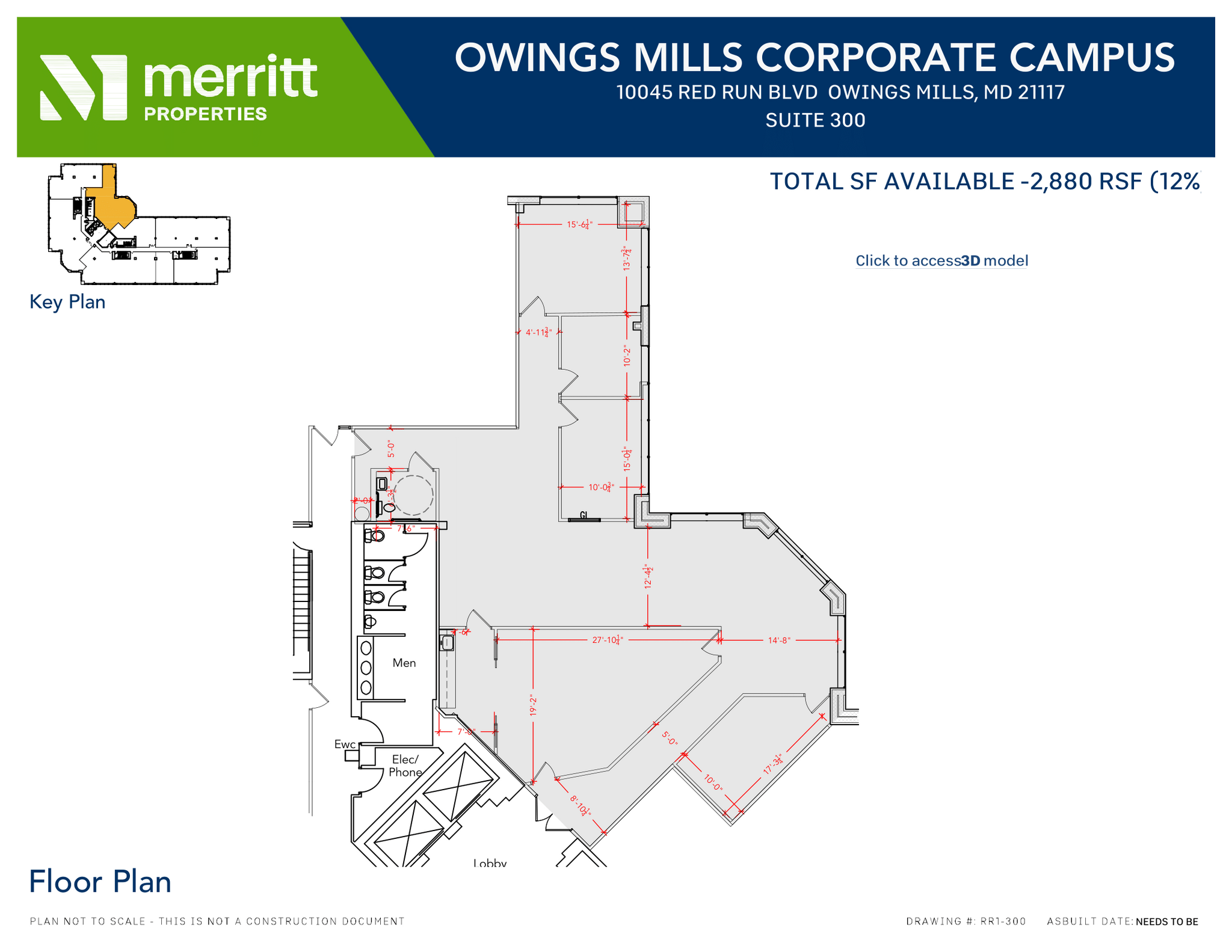 10045 Red Run Blvd, Owings Mills, MD for lease Floor Plan- Image 1 of 1