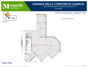 10045 Red Run Blvd, Owings Mills, MD for lease Floor Plan- Image 1 of 1