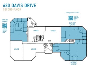 630 Davis Dr, Morrisville, NC for lease Floor Plan- Image 1 of 1