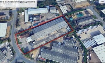 45-49 Bradfield Rd, Wellingborough, NTH - AERIAL  map view - Image1