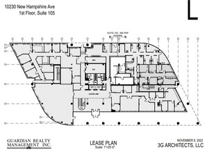 10230 New Hampshire Ave, Silver Spring, MD for lease Floor Plan- Image 1 of 2