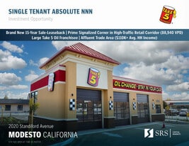 Take 5 OIl Change | New 15yr Abs NNN SLB - NNN Property