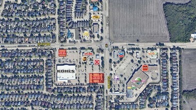 2400 McDermott Road, Plano, TX - AERIAL map view