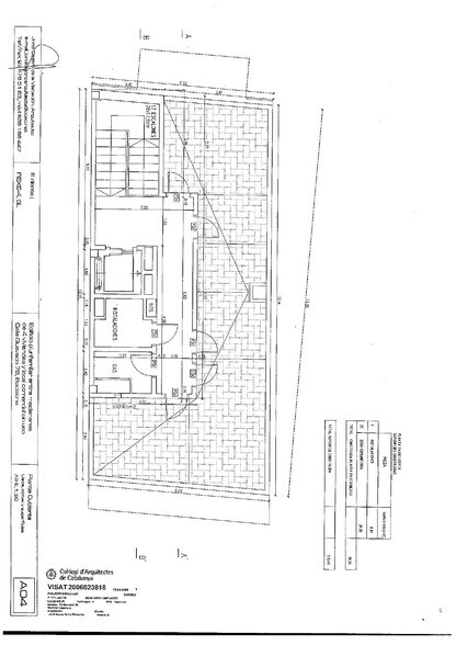 Land in Badalona, Barcelona for sale - Typical Floor Plan - Image 2 of 3