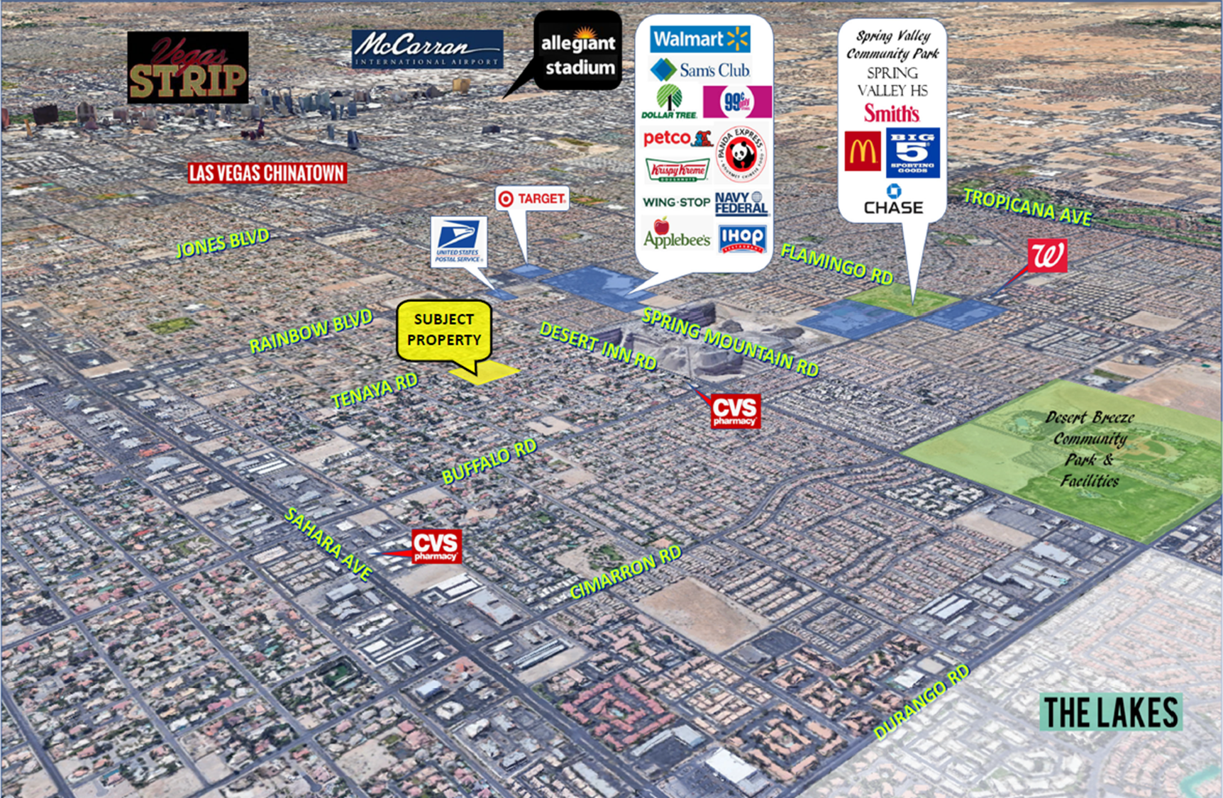 Tenaya Way, Las Vegas, NV for sale Aerial- Image 1 of 1