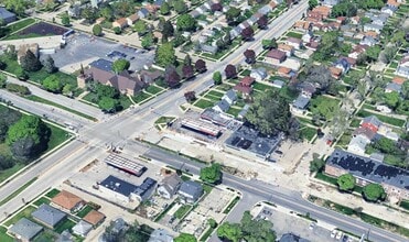 5808 W Hampton Ave, Milwaukee, WI - Aerial map view