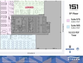 151 N Franklin St, Chicago, IL for lease Floor Plan- Image 1 of 1