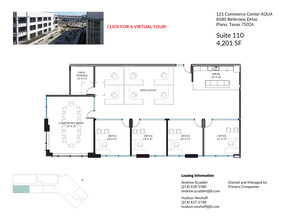 8560 Belleview Dr, Plano, TX for lease Floor Plan- Image 2 of 2