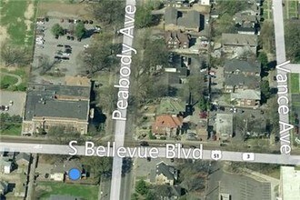 1233 Peabody Ave, Memphis, TN - AERIAL map view - Image1