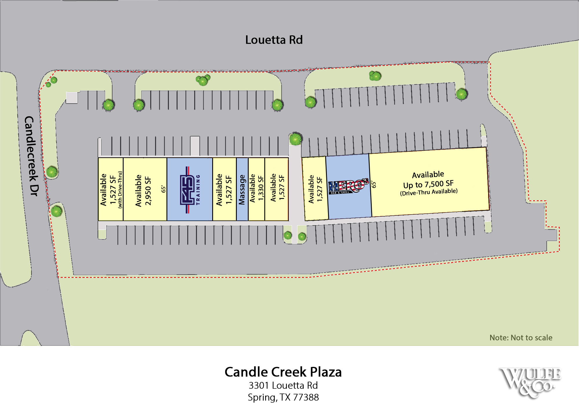 3301 Louetta Rd, Spring, TX for lease Site Plan- Image 1 of 1