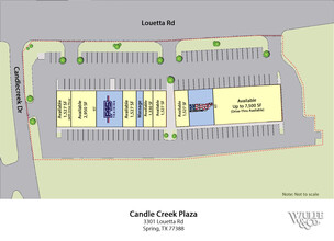 3301 Louetta Rd, Spring, TX for lease Site Plan- Image 1 of 1