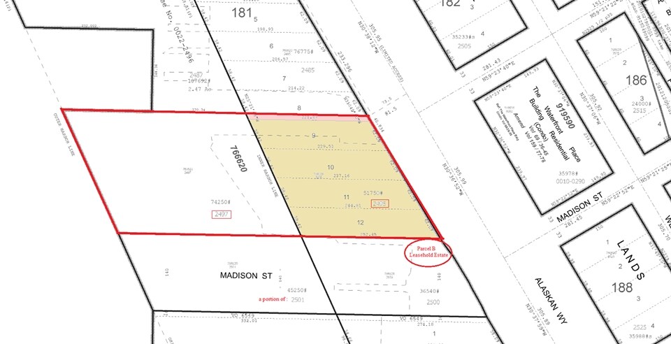 1001-1003 Alaskan Way, Seattle, WA for lease - Plat Map - Image 2 of 7