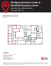 5001 Windplay Dr, El Dorado Hills, CA for lease Floor Plan- Image 2 of 2