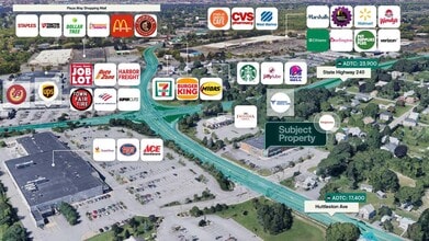 220 Huttleston Ave, Fairhaven, MA - AERIAL map view