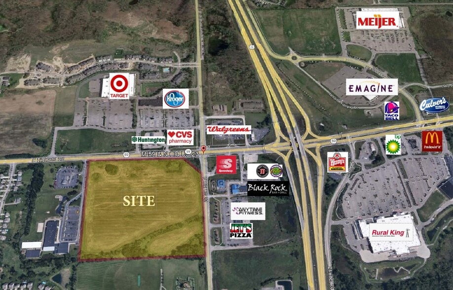 Old Us 23, Hartland, MI for sale - Aerial - Image 2 of 2