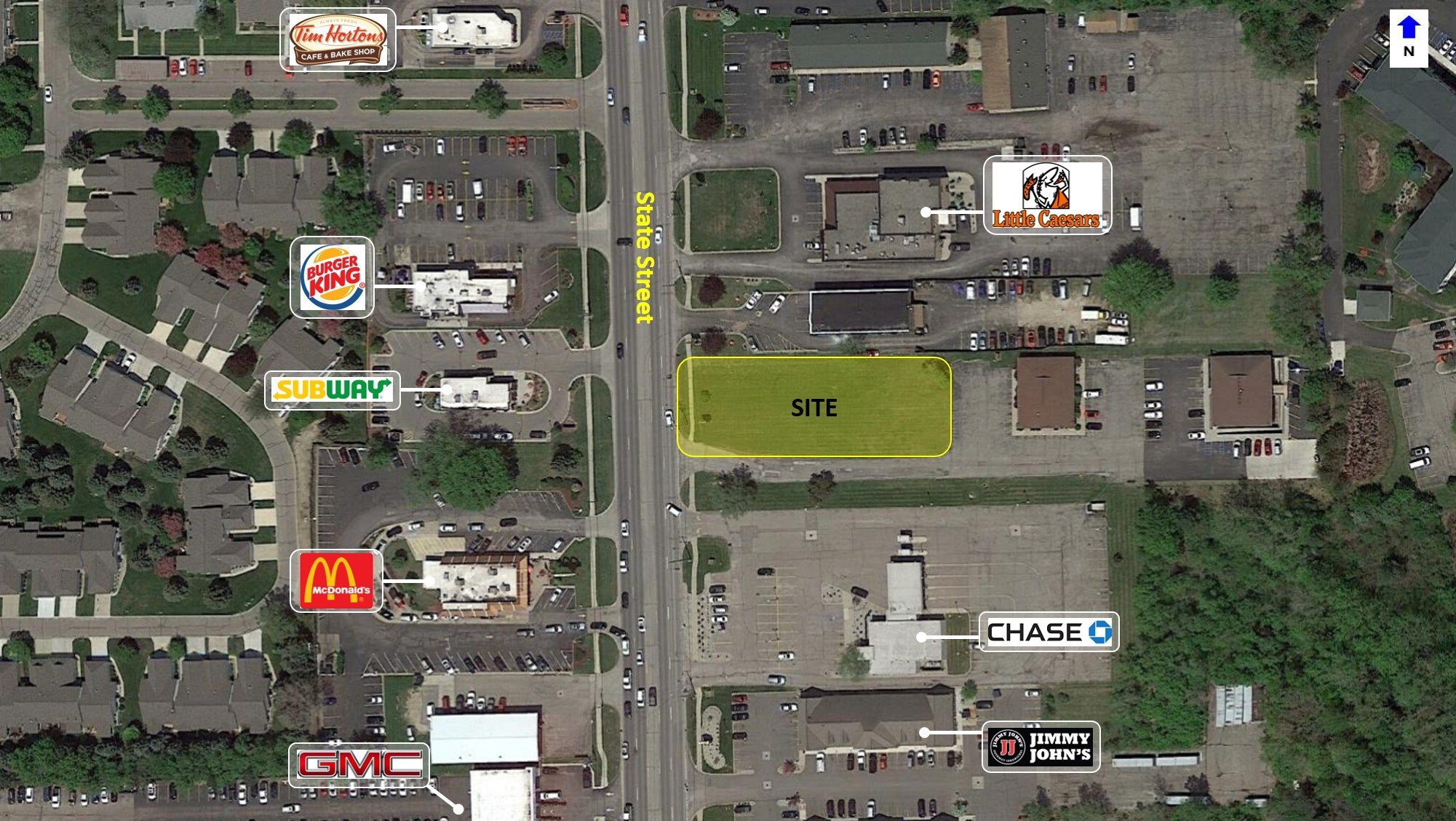 1095 S State Rd, Davison, MI for sale Aerial- Image 1 of 1