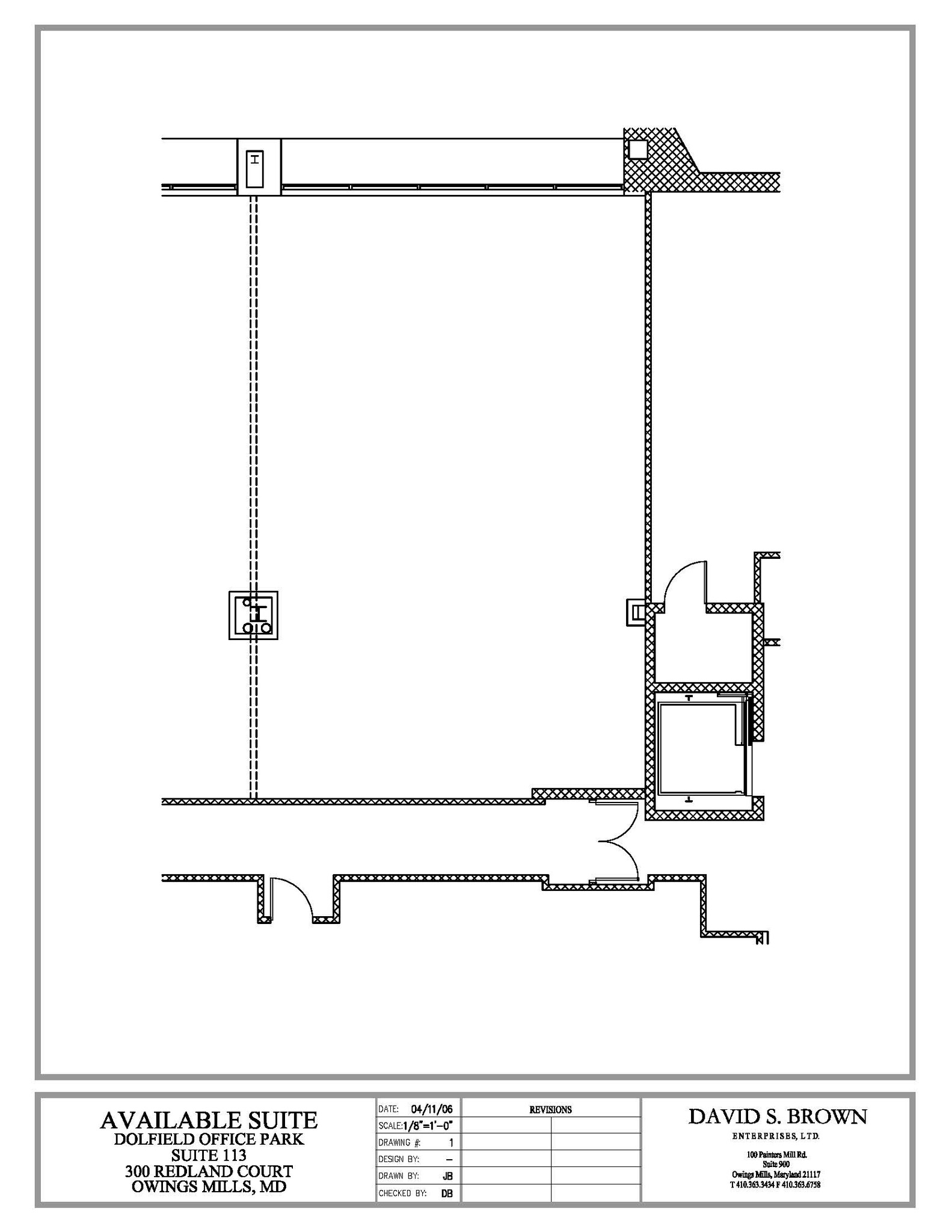 300 Redland Ct, Owings Mills, MD for lease Floor Plan- Image 1 of 1