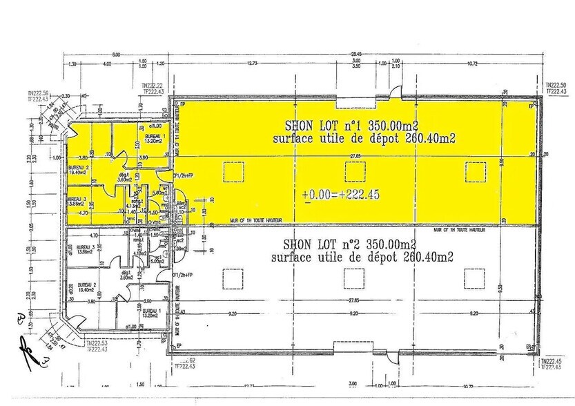 Flex in Metz for lease - Floor Plan - Image 1 of 1