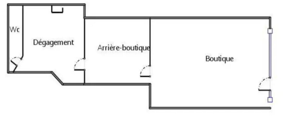 Retail in Paris for lease - Building Photo - Image 3 of 3