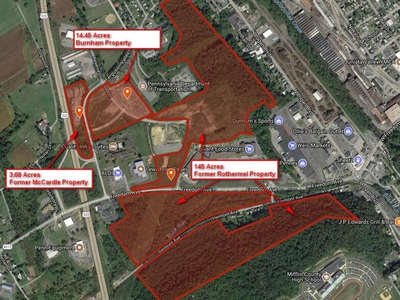 US Route 322, Burnham, PA 17009