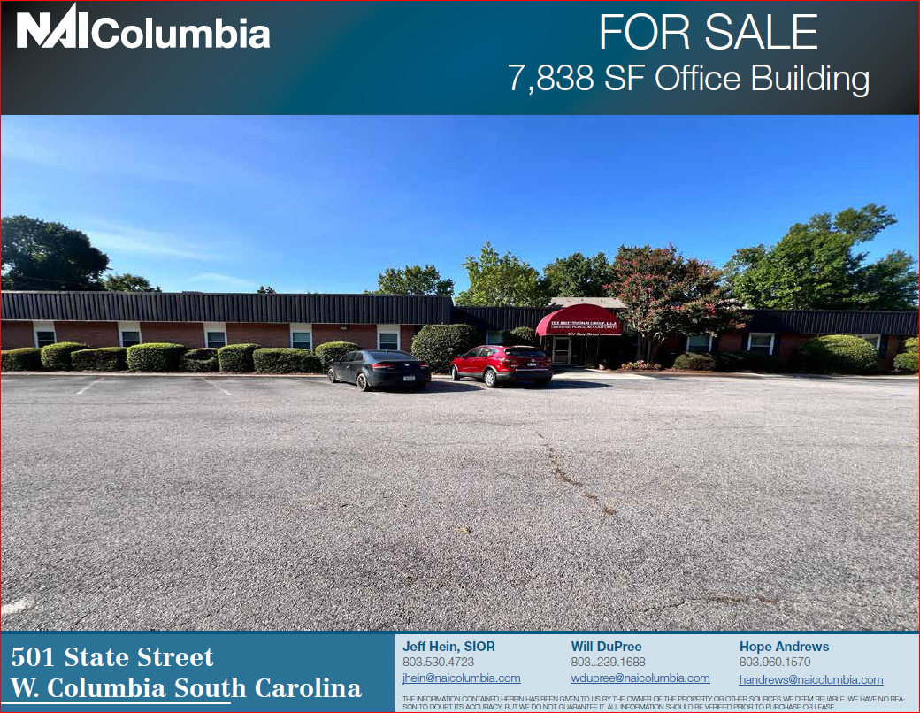 501 State St, West Columbia, SC for sale Building Photo- Image 1 of 7