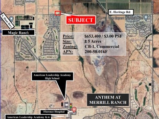 More details for East Heritage Road, Florence, AZ - Land for Sale