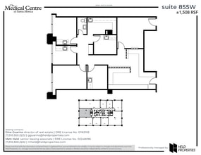 2001 Santa Monica Blvd, Santa Monica, CA for lease Floor Plan- Image 1 of 2