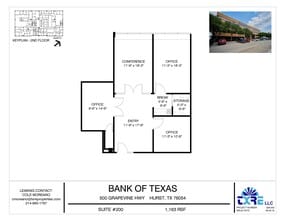 500 Grapevine Hwy, Hurst, TX for lease Floor Plan- Image 1 of 1