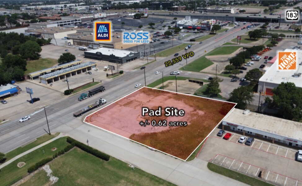 NEC FM 157 Industrial Blvd, Euless, TX for sale Building Photo- Image 1 of 1