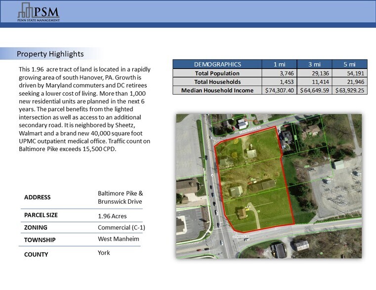 1750 Baltimore Pike, Hanover, PA for lease - Building Photo - Image 2 of 8